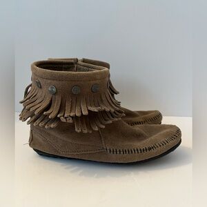 Minnetonka Double Fringe Boot